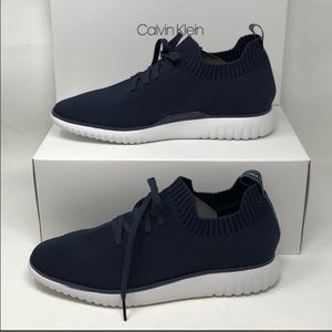 Men’s Calvin Klein sock shoe navy blue